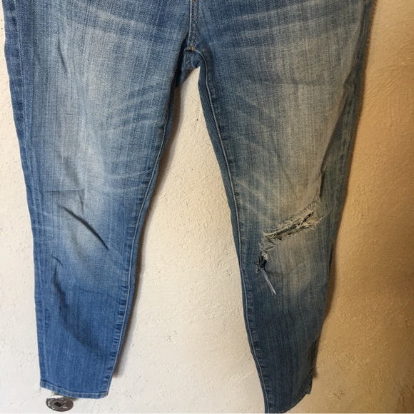 Current/Elliott The Stiletto Jeans in Jukebox Destroy - Picture 5 of 10